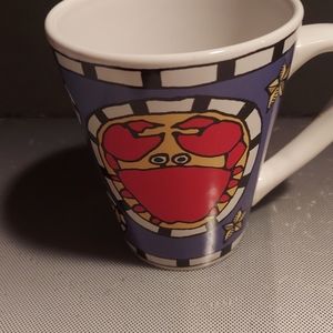 Seattle crab and lobster coffee tea mug 4.5in x 3.75in